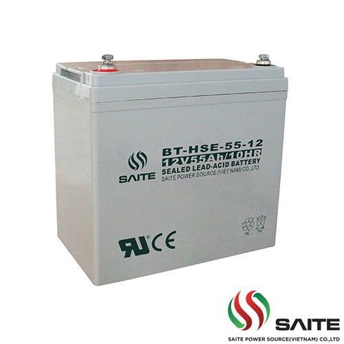 Ắc quy SAITE BT-HSE-55-12 12V 55AH